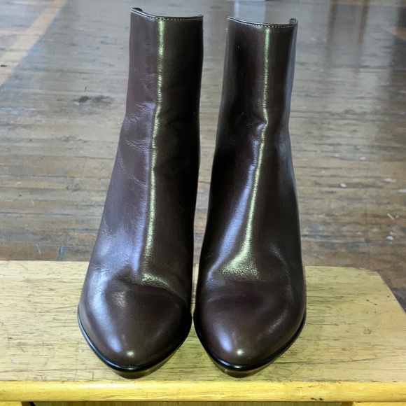 Aquatalia. Brown leather and suede booties. - Picture 4 of 13